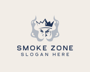 Vape Smoke King logo design