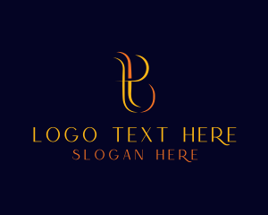 Professional Luxury Letter B logo