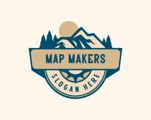 Outdoor Mountain Adventure logo design