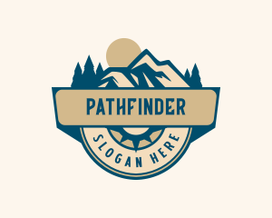 Outdoor Mountain Adventure logo design