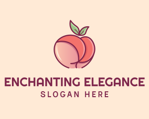 Sexy Lingerie Peach logo design