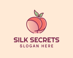 Sexy Lingerie Peach logo design