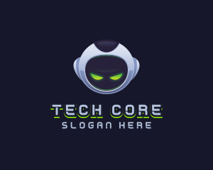 Cyber Tech Robot logo design