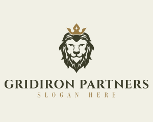 Royal Crown Lion logo design