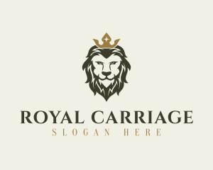 Royal Crown Lion logo design