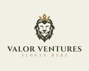 Royal Crown Lion logo design