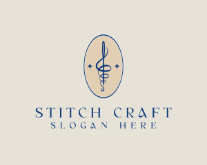 Embroidery Needle Thread logo