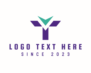 Telecom Industry Letter T logo
