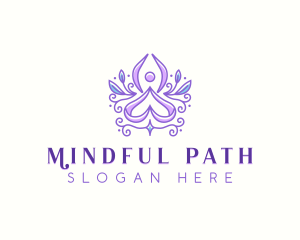 Yoga Healing Wellness logo design