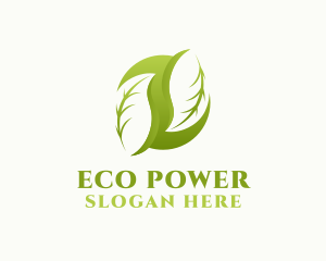 Healthy Natural Leaf logo design