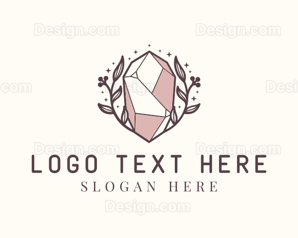 Luxury Gemstone Jewelry Logo