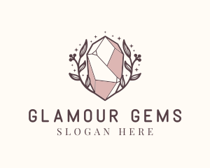 Luxury Gemstone Jewelry logo design