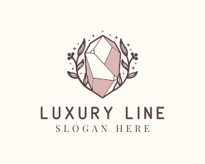 Luxury Gemstone Jewelry logo design