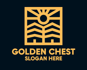 Golden Sun Property Homes logo design