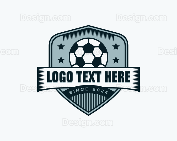 Soccer Sports League Logo