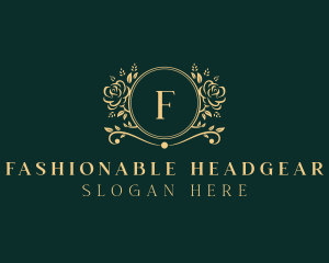 Floral Wreath Boutique  logo design