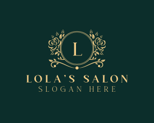 Floral Wreath Boutique  logo design