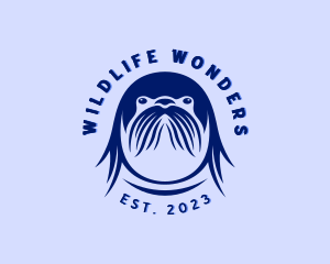 Walrus Arctic Wildlife logo design