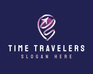 Flight Travel Plane logo design