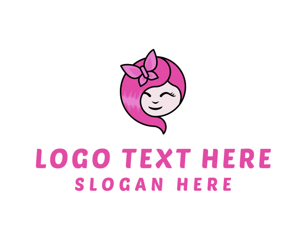 Girly logo example 4