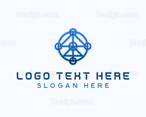 Developer Tech Circuitry Logo