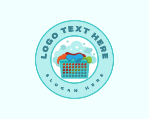 Clean Laundry Washer Logo