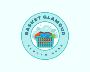 Clean Laundry Washer logo design