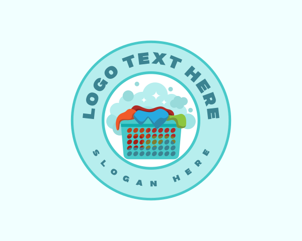 Laundry logo example 4