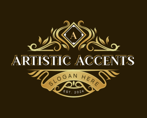 Expensive Premium Ornament logo design