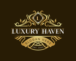 Expensive Premium Ornament logo design