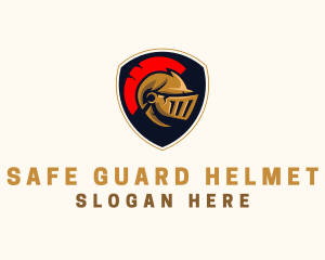 Gaming Spartan Helmet Armor logo
