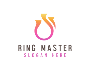 Abstract Ring Jeweler logo
