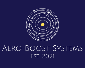 Solar System Path logo design