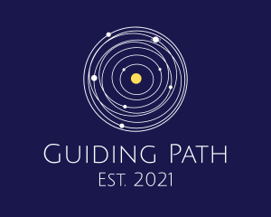 Solar System Path logo design