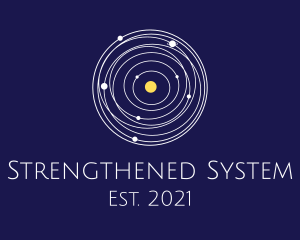 Solar System Path logo design