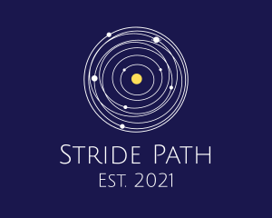 Solar System Path logo design