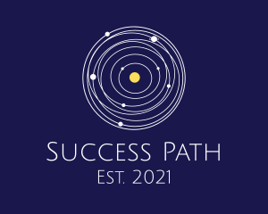 Solar System Path logo design