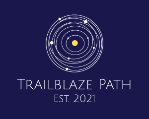 Solar System Path logo design