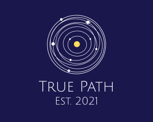 Solar System Path logo design