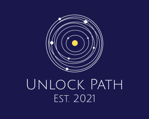 Solar System Path logo design