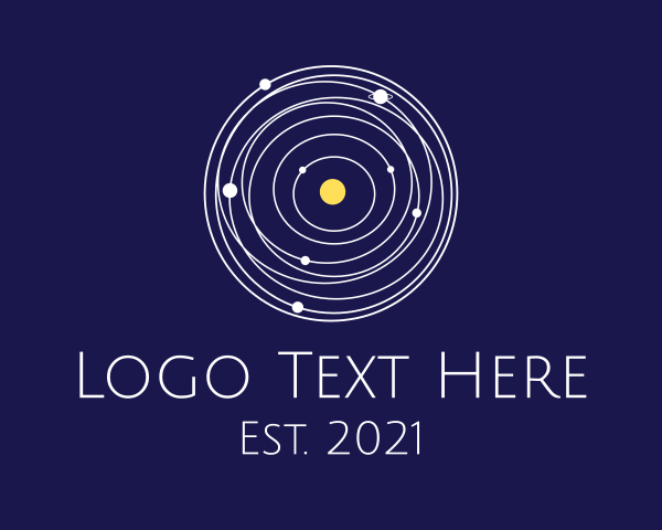 Solar System logo example 2
