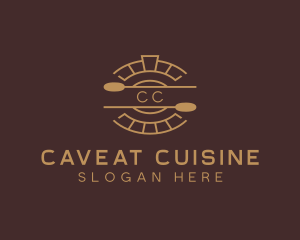 Oven Restaurant Cuisine logo design