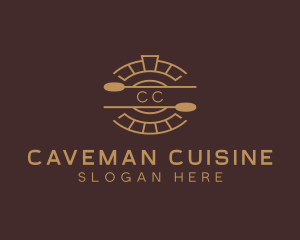 Oven Restaurant Cuisine logo design