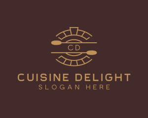 Oven Restaurant Cuisine logo design