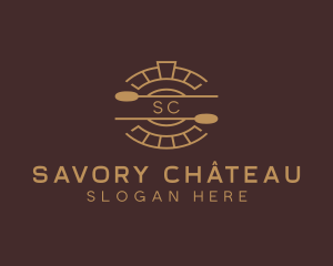 Oven Restaurant Cuisine logo design