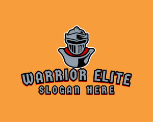 Knight Soldier Warrior logo design