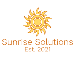 Morning Summer Sun logo