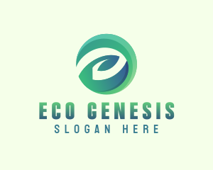 Nature Leaf Eco  logo design