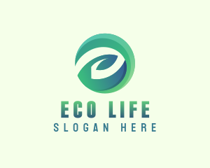 Nature Leaf Eco  logo design