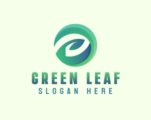 Nature Leaf Eco  logo design